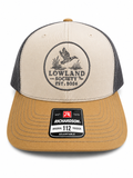 Loland Society Heritage Duck Richardson 112 Trucker Hat - Khaki/Charcoal