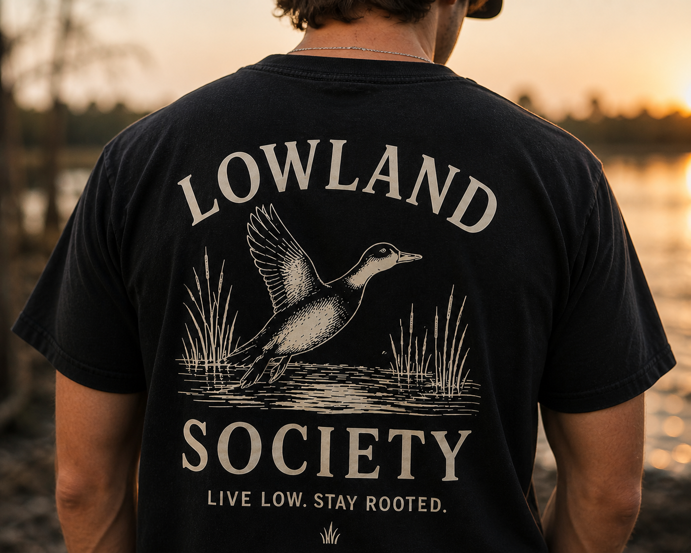 Lowland Society Signature Duck Tee