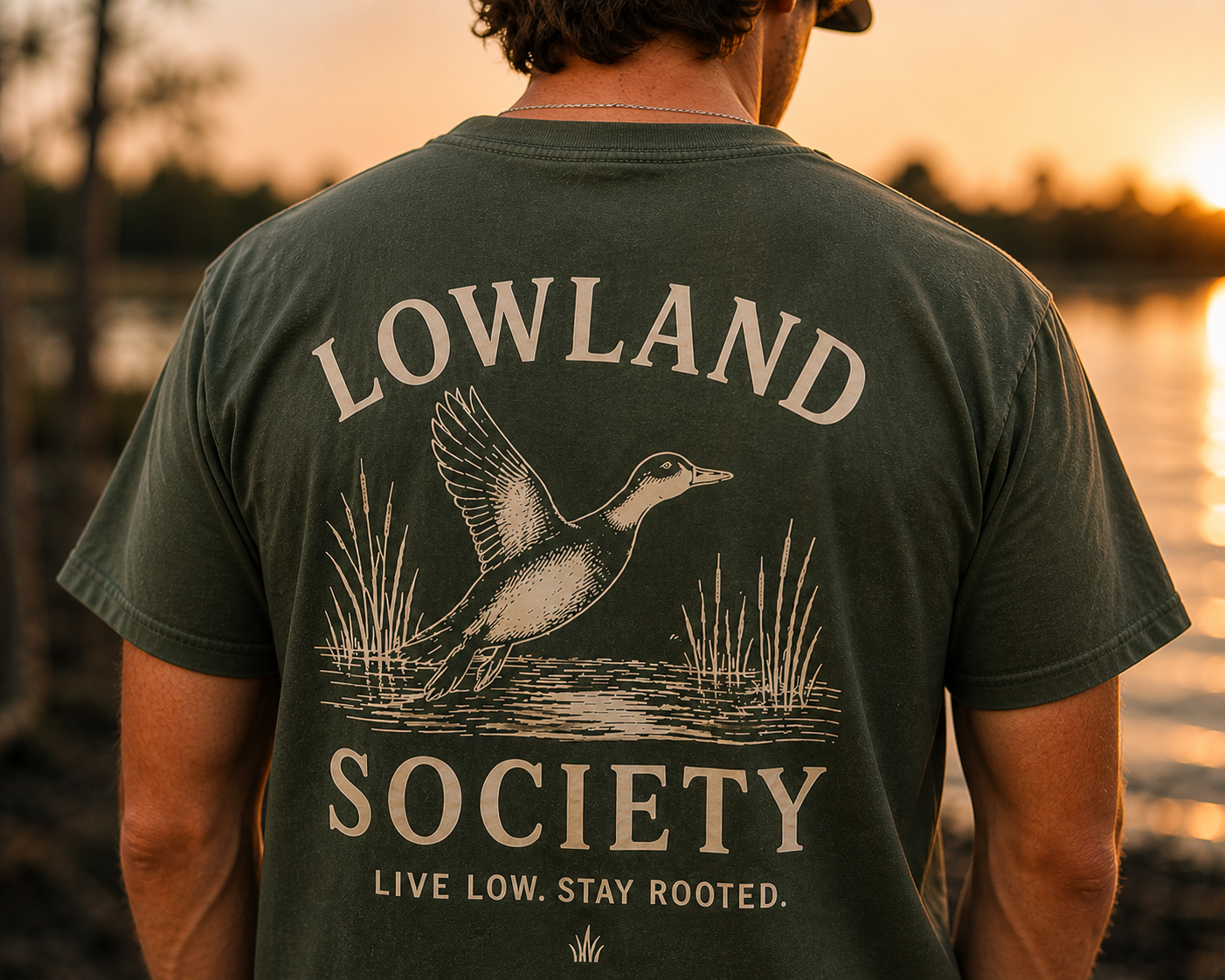Lowland Society Signature Duck Tee